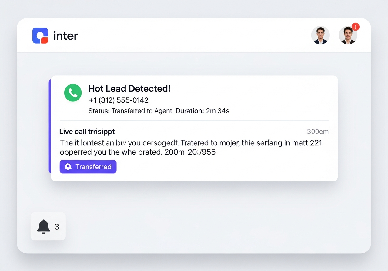 Hot lead transfer